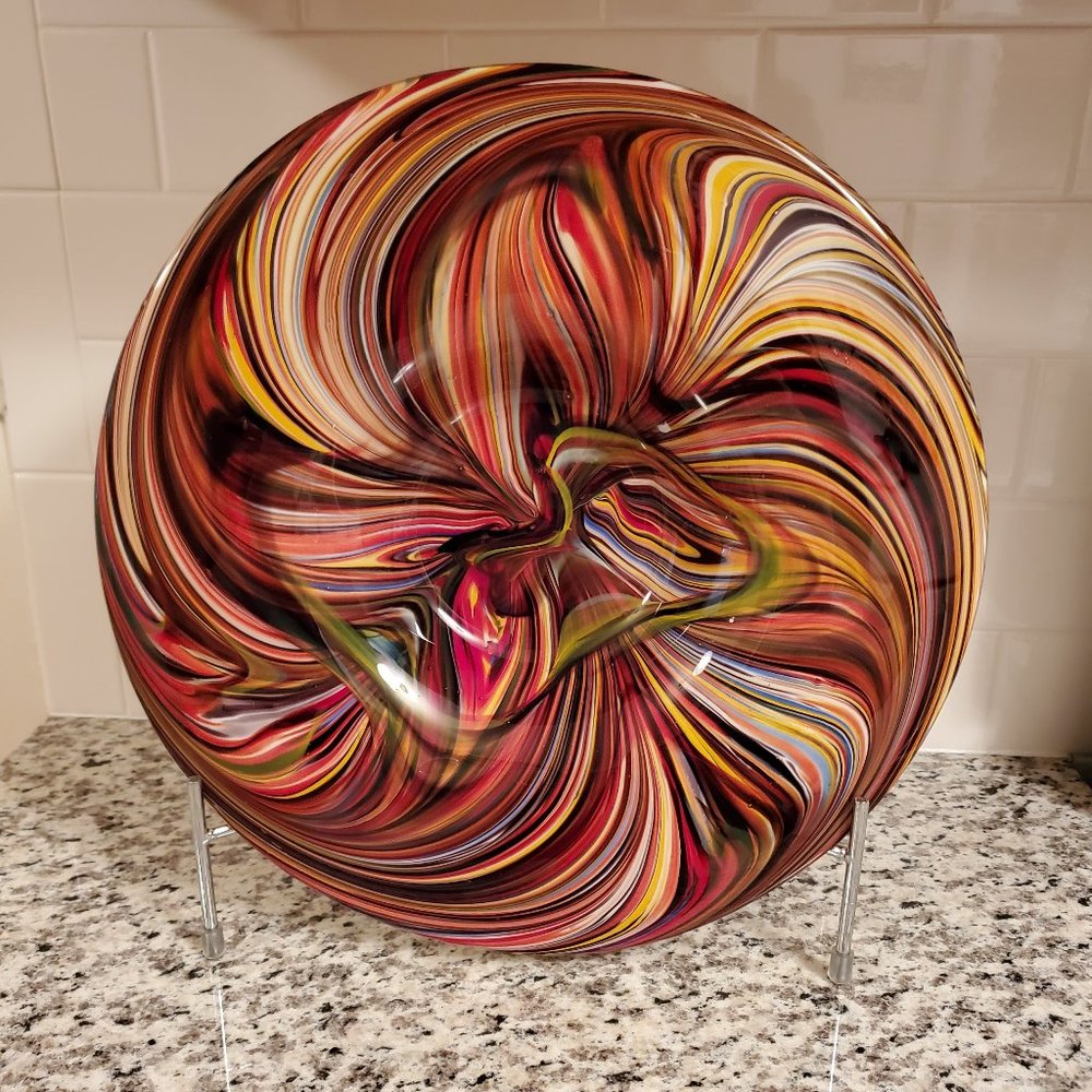 Missoni for Target Glass Platter with Stand